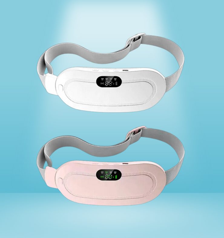 Smart heating belt to relieve menstrual pain. Abdominal Massage Belt-lin